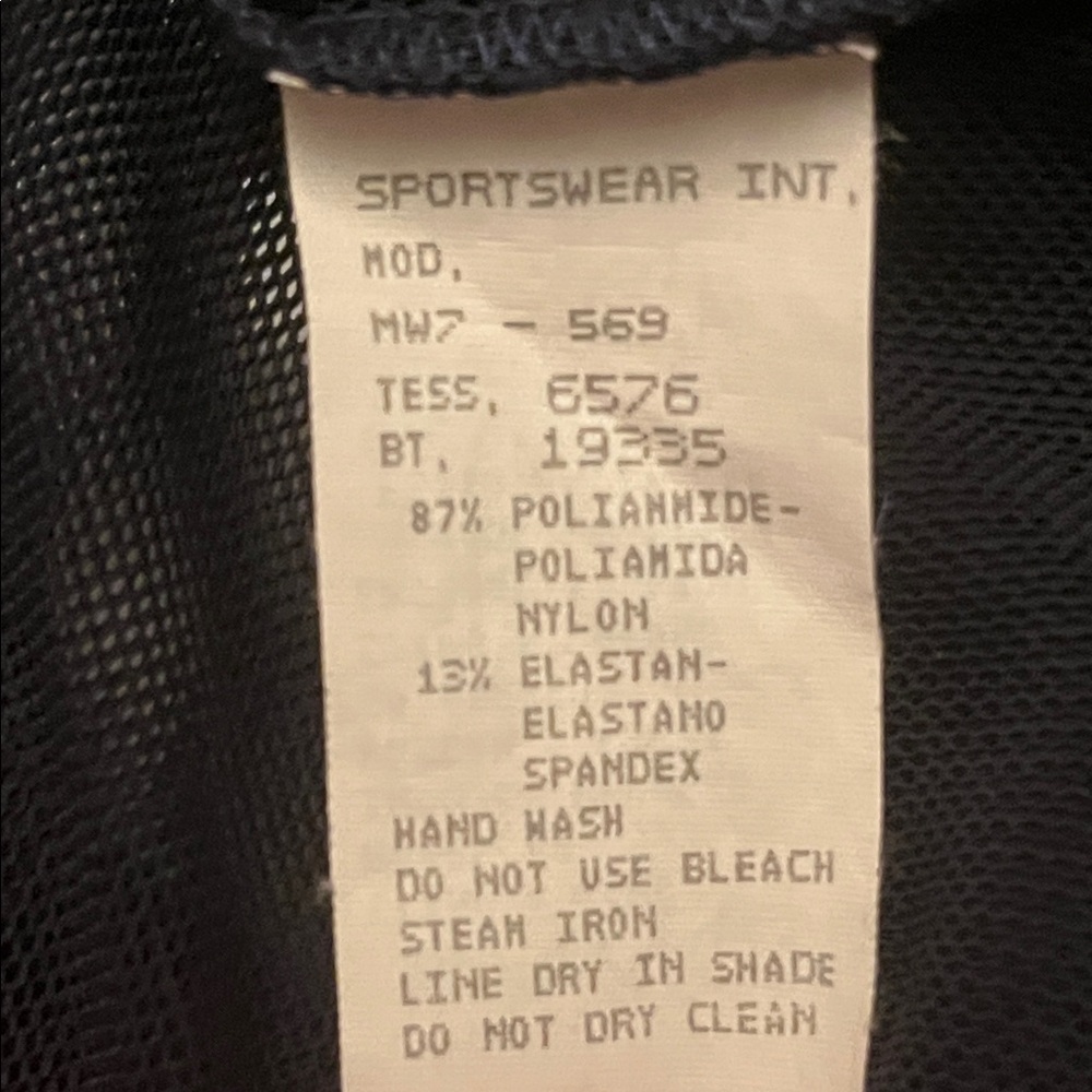 Vintage Moschino Black Sheer Blouse - Picture 7 of 8